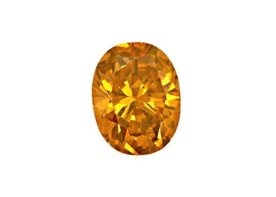 Foto 2 - Ovaler Diamant 0,33 Carat Fancy Yellowish Brown SI2 IGI, D6596