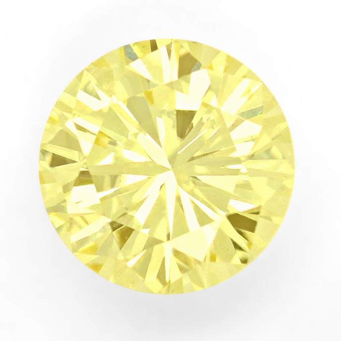 Foto 2 - Diamant 1,16 Brillant Natural Fancy Yellow Zitrone IGI, D6678