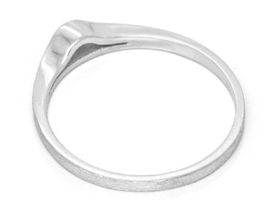 Foto 3 - Platin Diamant-Ring, mit Eingespanntem Brillanten, S3922