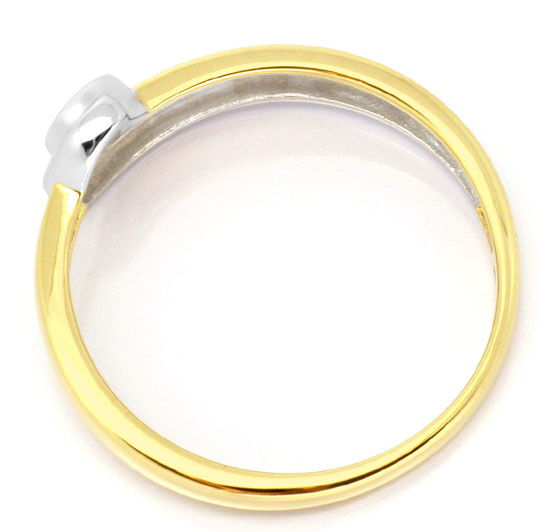 Foto 3 - Designer-Brillant-Diamant-Ring 0.10 Carat, 14Karat Gold, S3924