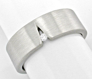 Foto 1 - Original Niessing Ring, Brillant Grau Weißgold Neu 18K, S6005